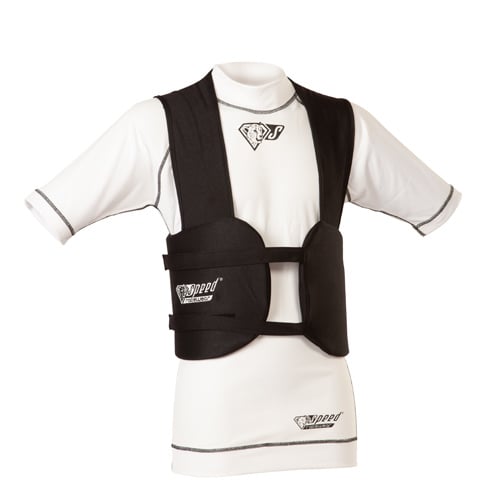 Speed Rib Weste schwarz