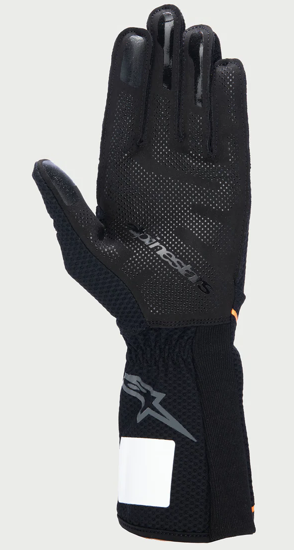 Alpinestars Tech 1-KX V4 Schwarz/Fluoreszierendes Orange (FIA KARTING)
