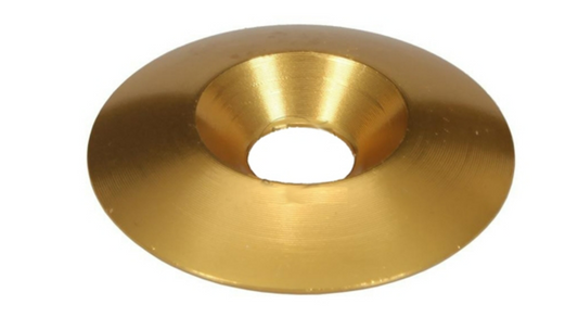 Aluminium-Senkring M8 x 34 MM goldfarben