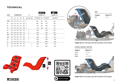 Jecko silver seat Closedge