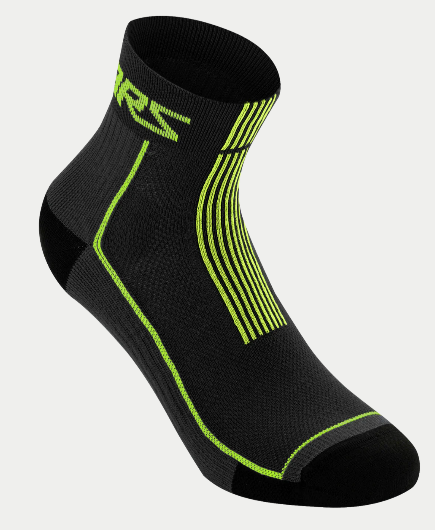 Alpinestars Sommersocken Schwarz/Fluoreszierendes Gelb