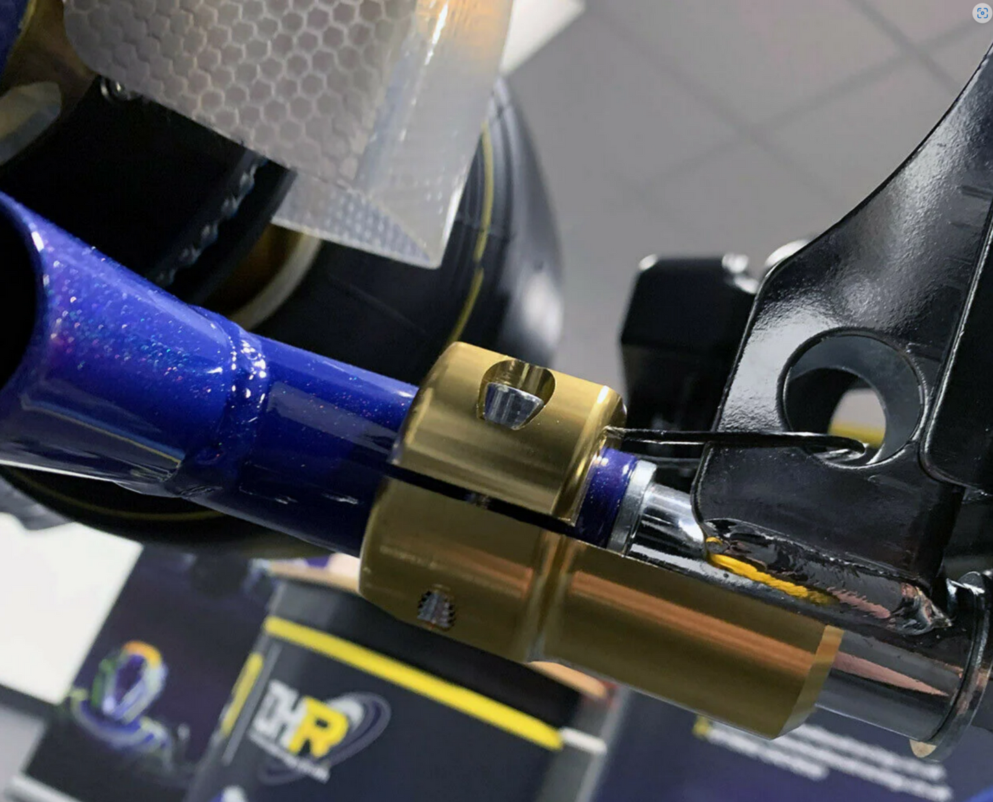 Senzo Heckstoßstangenschutzset 30MM Goldfarben
