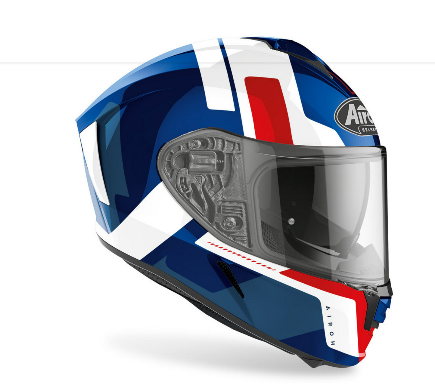 Airoh Spark Shogun glänzend blau/rot