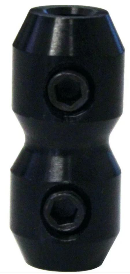 RR Gaszugklemme Aluminium schwarz