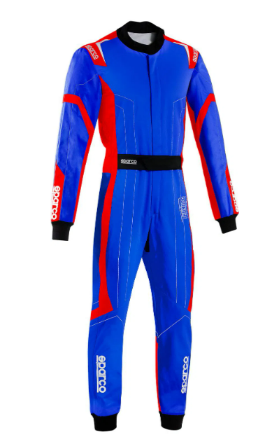 Sparco Thunder Advanced Overall Blau/Rot