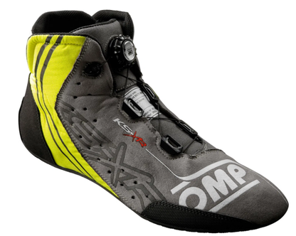 OMP Schuhe KS-XR FIA 8877-2022 anthrazit / fluoreszierend gelb