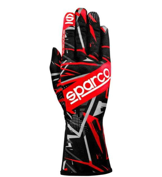 Sparco K-Rookie Karthandschuhe schwarz/rot