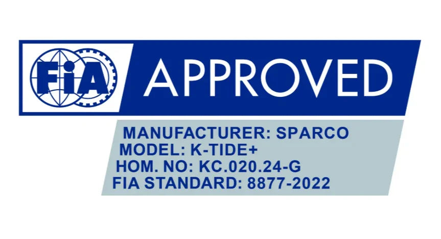 k+ FIA 8877-2022 kart handschoenen blauw/zwart - KartKings