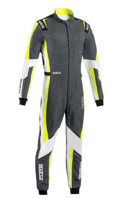 Sparco Kerb Advanced, Gesamtgrau/Gelb