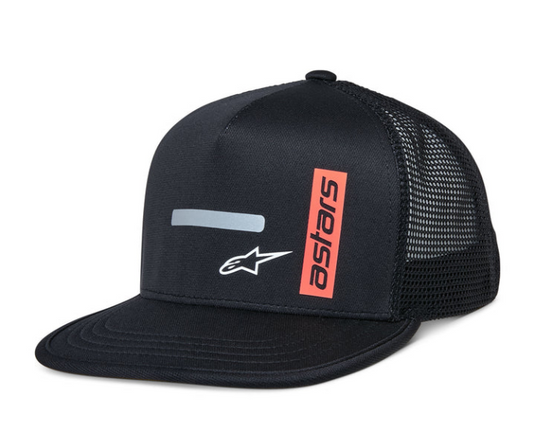 Alpinestars Alter Trucker Cap schwarz/rot