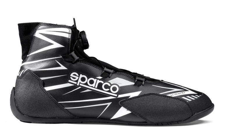 Sparco K-rapid FIA 8877-2022 Wasserdicht schwarz/weiß