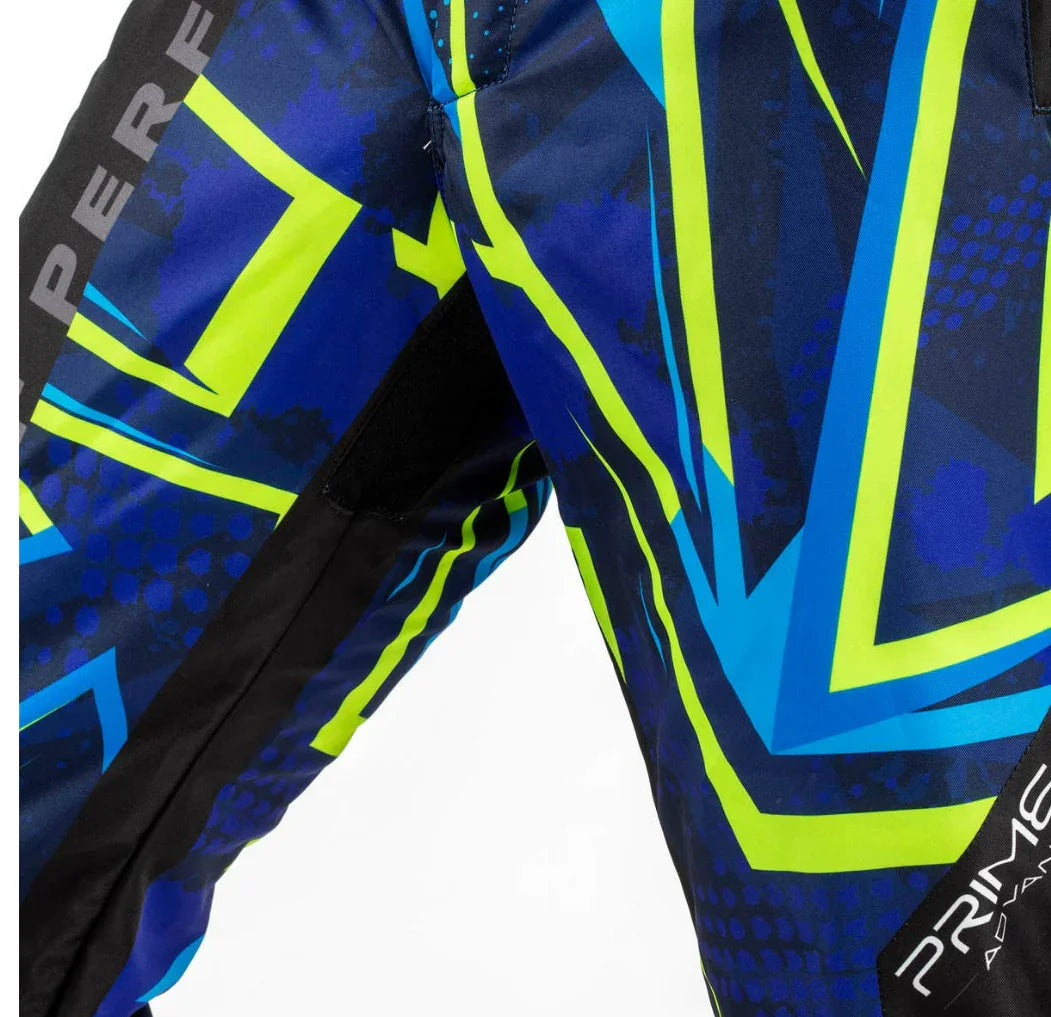 Sparco Prime K Advanced FIA 8877-2022 - Electric blauw / fluo geel / zwart - KartKings