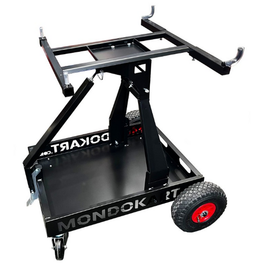 Tiltable kart buck