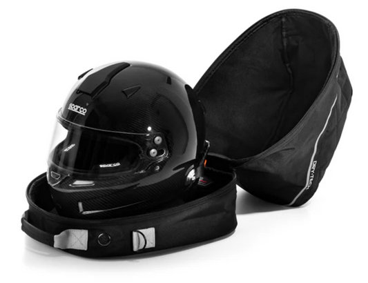 Sparco Helm und Hans Tas Dry-tech