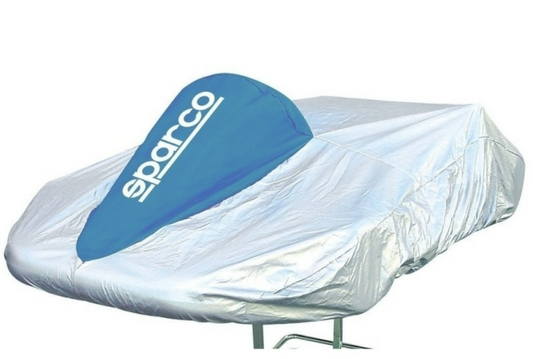 Sparco Kartabdeckung blau/silber