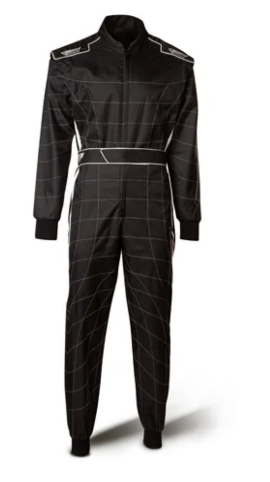 Speedoverall Cordura ATLANTA CS-1 Schwarz/Weiß GRÖSSE M