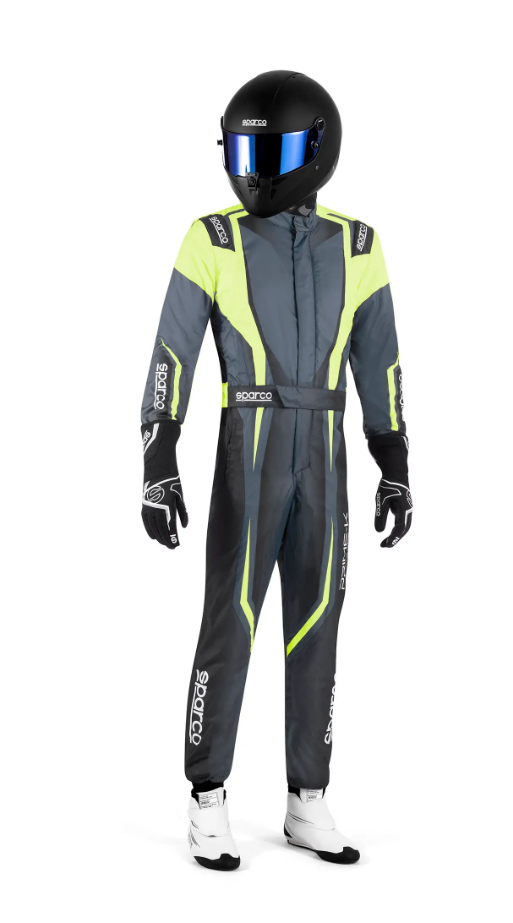Sparco Prime K Advanced FIA 8877-2022 schwarz fluoreszierend gelb