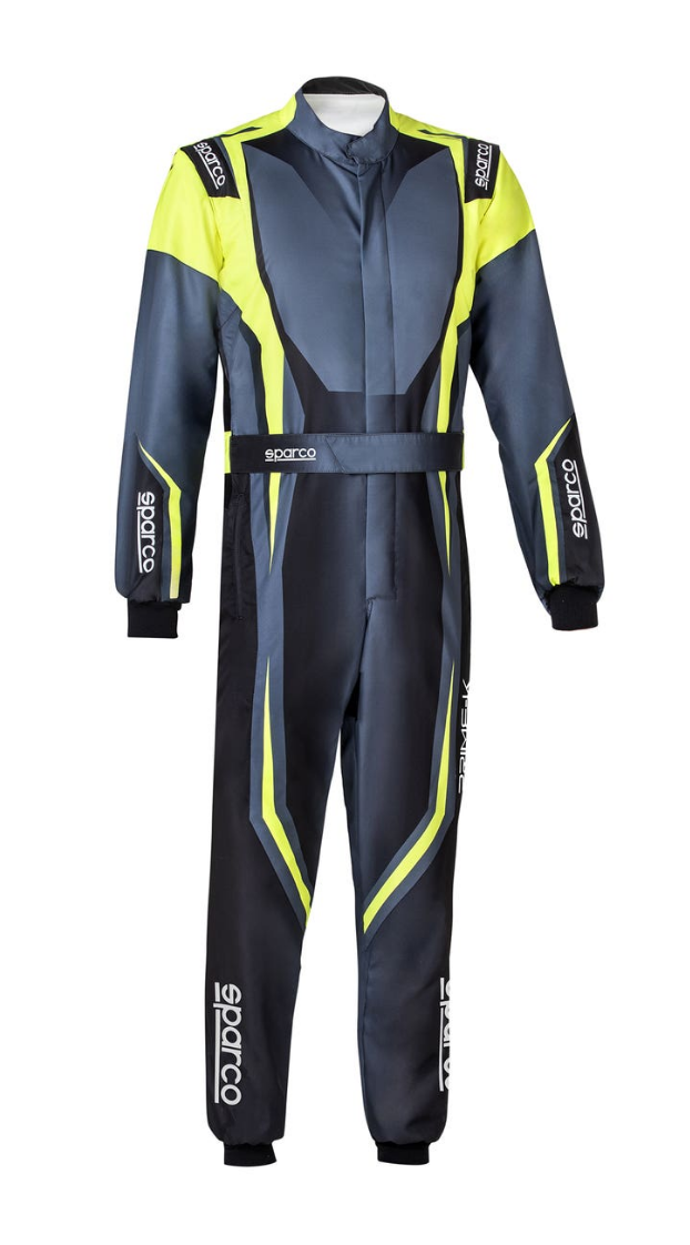 Sparco Prime K Advanced FIA 8877-2022 schwarz fluoreszierend gelb
