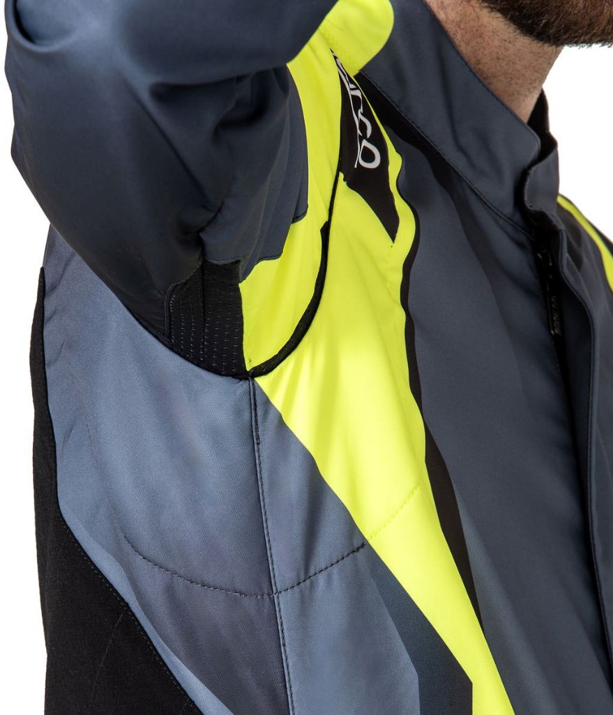 Sparco Prime K Advanced FIA 8877-2022 schwarz fluoreszierend gelb