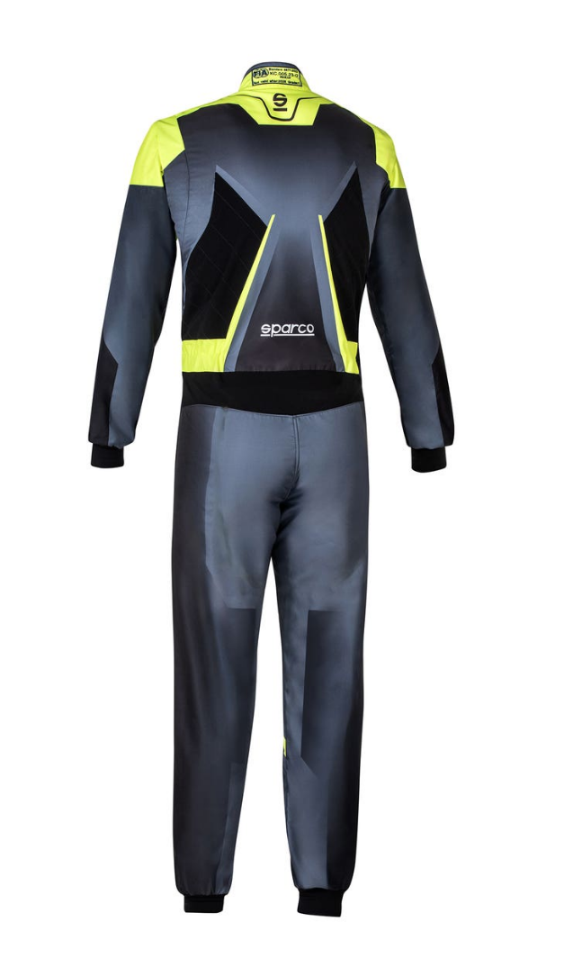 Sparco Prime K Advanced FIA 8877-2022 schwarz fluoreszierend gelb