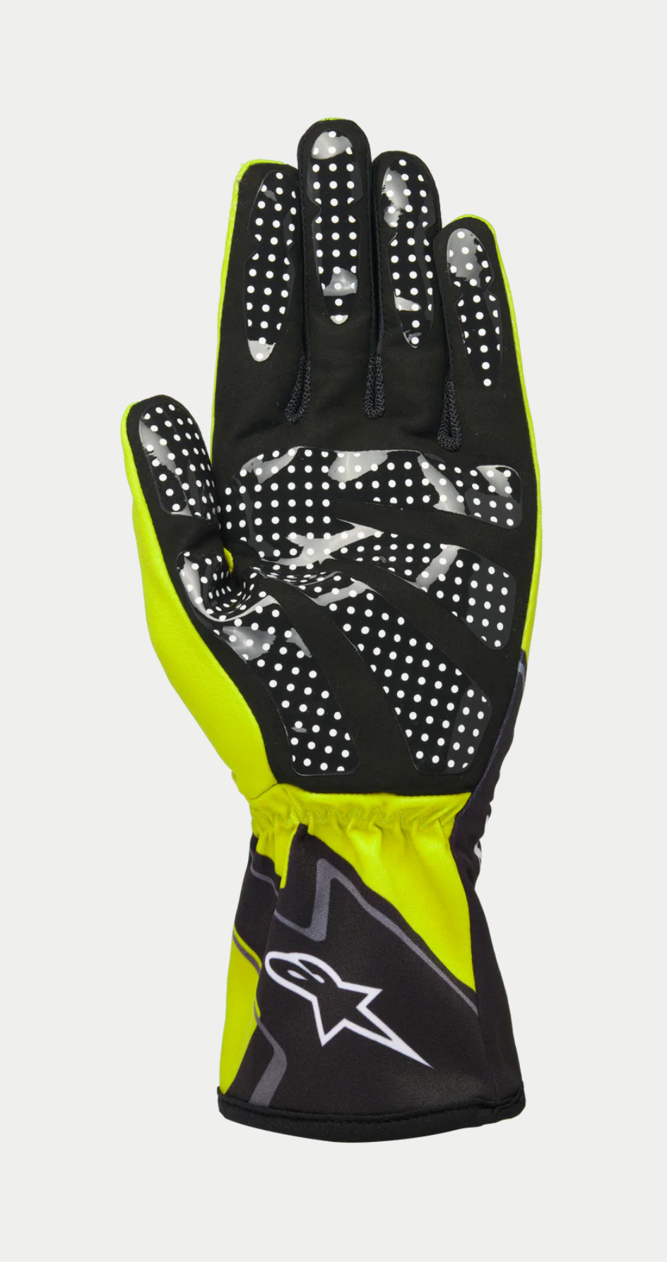 Alpinestars Karthandschuh K-Race Grafik 1 schwarz/fluoreszierend gelb