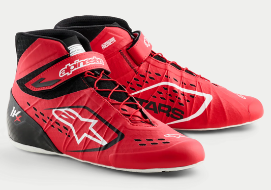 Alpinestars KX V3 FIA Kartschuhe rot/schwarz