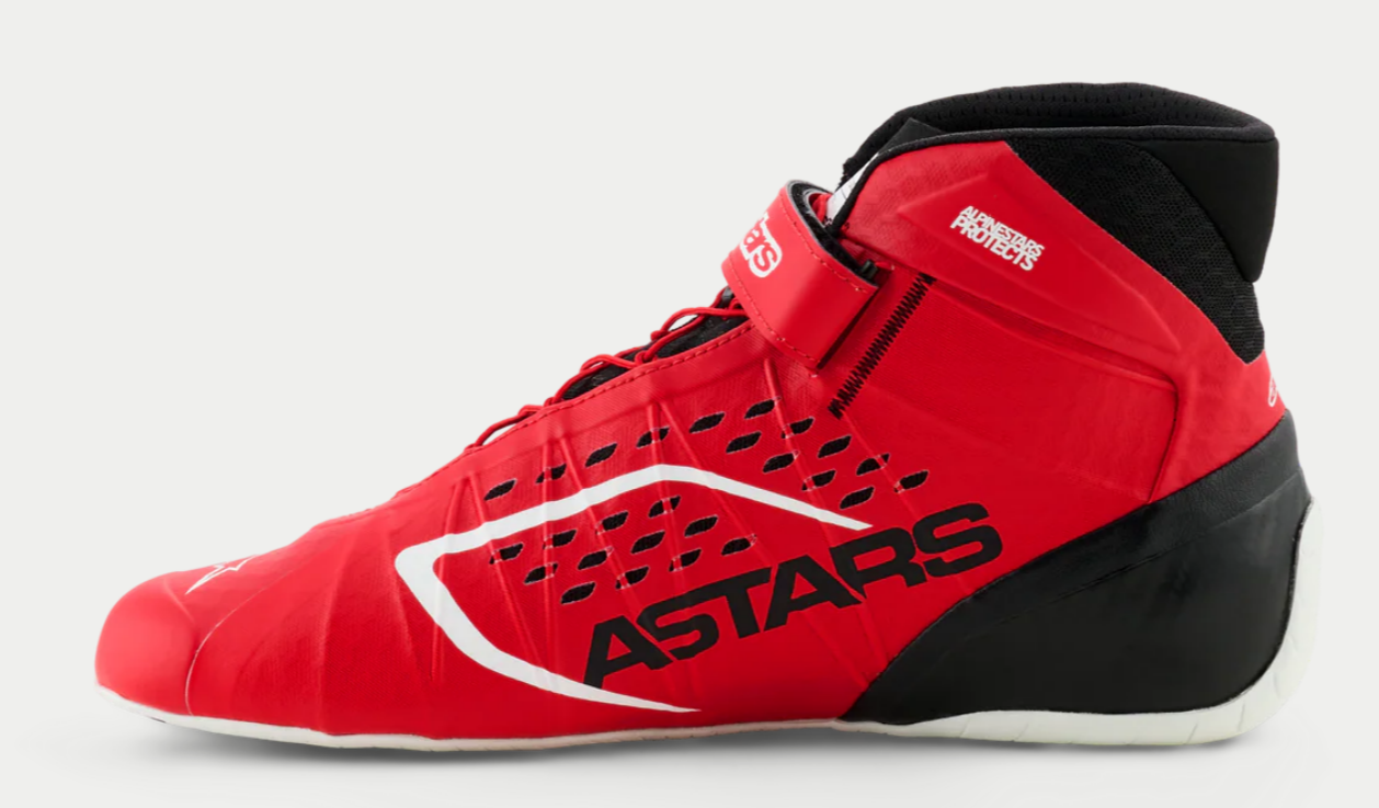 Alpinestars KX V3 FIA Kartschuhe rot/schwarz