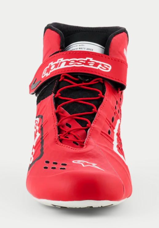 Alpinestars KX V3 FIA Kartschuhe rot/schwarz