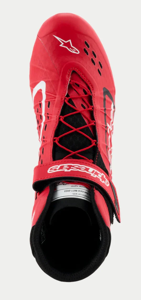 Alpinestars KX V3 FIA kart schoenen rood/zwart - KartKings