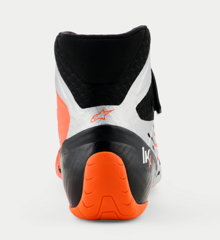 Alpinestars KX V3 FIA-zugelassene Kartschuhe orange/silber