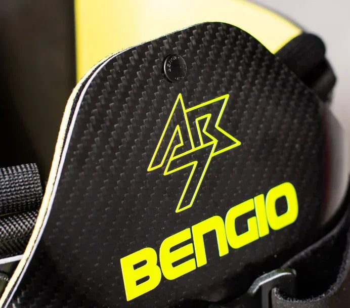 Bengio AB7 Lady dames ribprotector FIA 8870-2018 zwart/fluo geel - KartKings