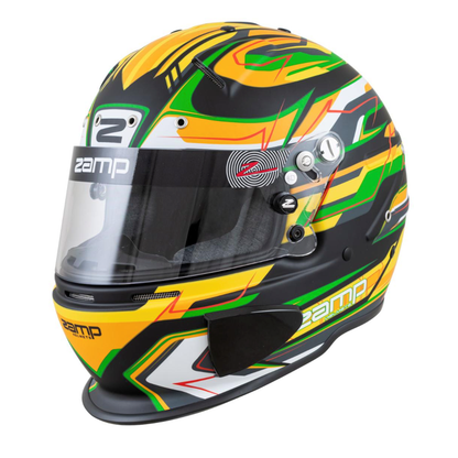 Zamp RZ-70E Schalter Schwarz/Grün/Gelb (FIA-8859/SNEL 2020)