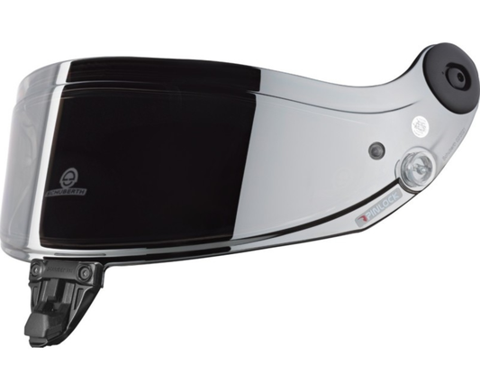 Schuberth SDL transparant spiegelvizier rood