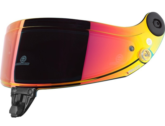Schuberth SDL high contrast spiegelvizier rood