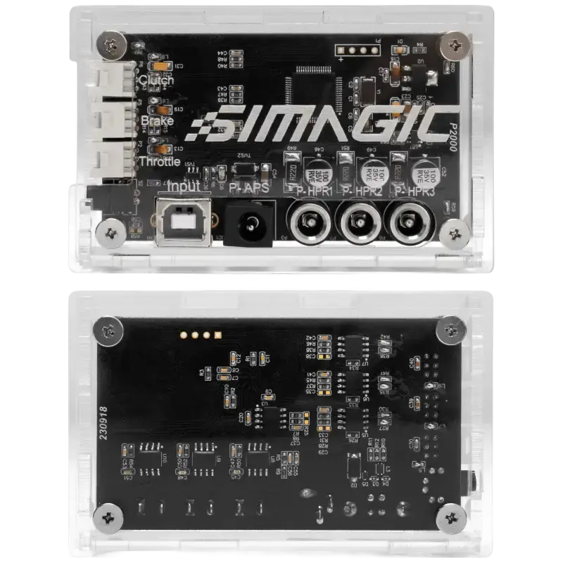 Simagic Haptic Feedback Control Box - transparent