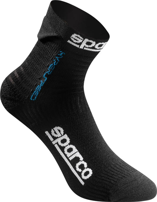 Sparco Gaming Hyperspeed Socken schwarz/blau