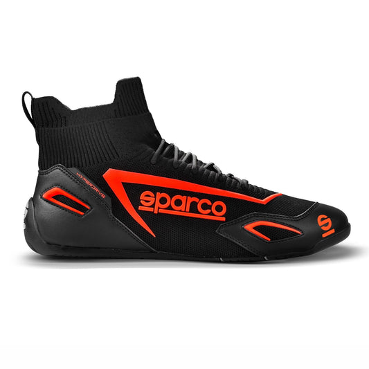 Sparco Gaming-Schuhe Hyperdrive schwarz/fluoreszierend rot