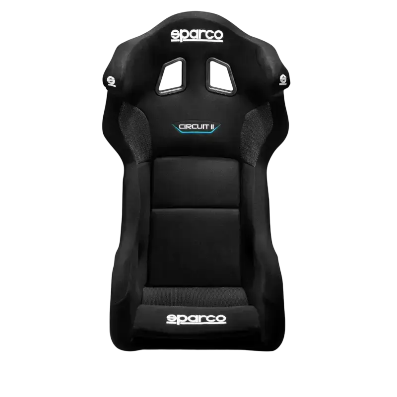 Sparco Circuit I/II QRT Fiberglass - Bucket seat - Black