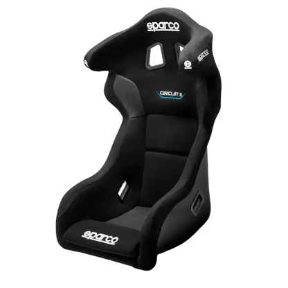 Sparco Circuit I/II QRT Fiberglass - Bucket seat - Black