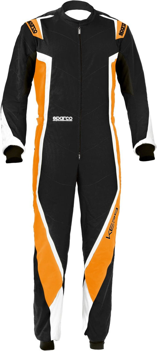 Sparco Bordsteinoverall Kinder schwarz/orange