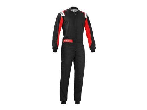 Sparco Rookie Overall schwarz/rot