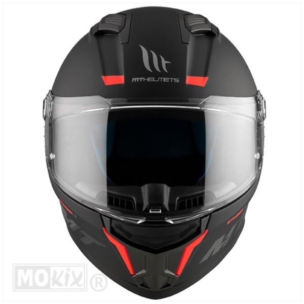 MT Helmets Stinger 2 mattschwarz/fluoreszierend orange