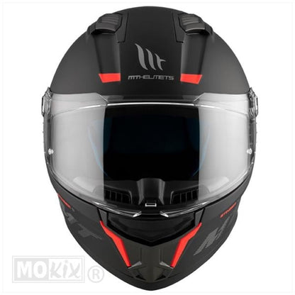 MT Helmets Stinger 2 mattschwarz/fluoreszierend orange