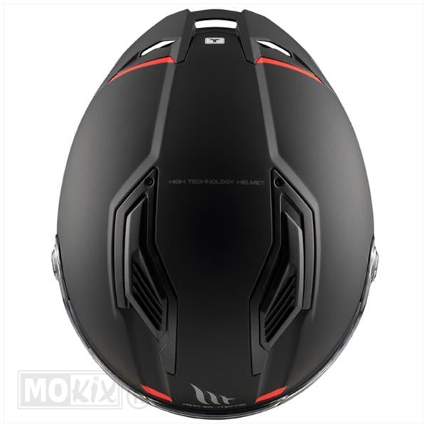 MT Helmets Stinger 2 mattschwarz/fluoreszierend orange