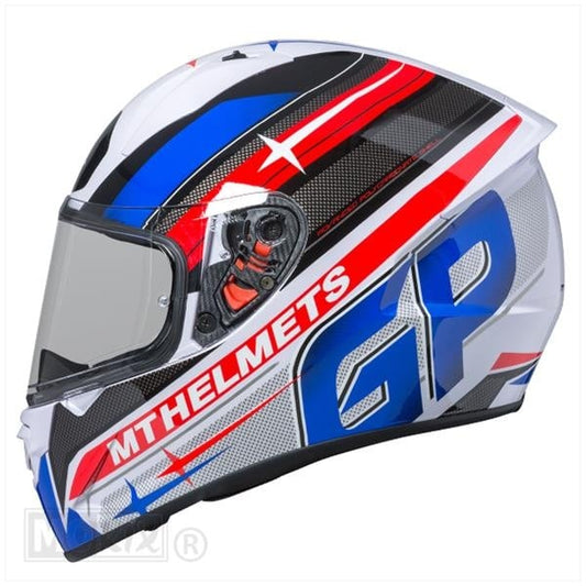 MT Helmets Stinger GP Rot/Blau