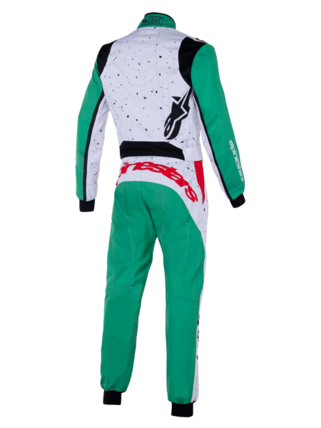 Alpinestars KMX-9 V3 Graphic 6 Weiß / Grün / Rot