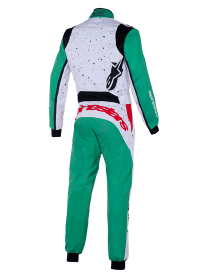 Alpinestars KMX-9 V3 Graphic 6 Weiß / Grün / Rot