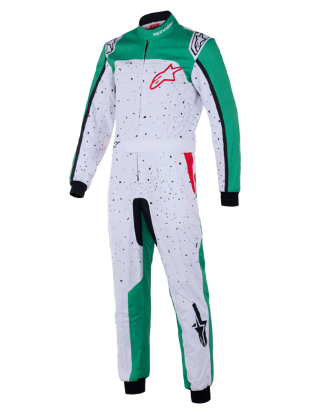 Alpinestars KMX-9 V3 Graphic 6 Weiß / Grün / Rot