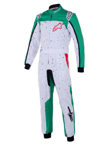 Alpinestars KMX-9 V3 Graphic 6 Weiß / Grün / Rot