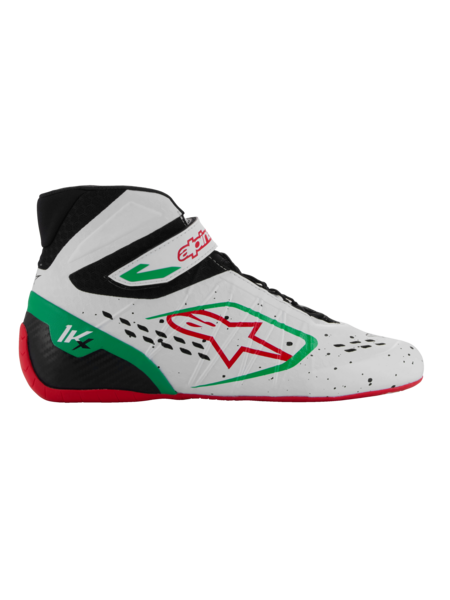Alpinestars KX V3 FIA Kartschuhe weiß/grün/rot